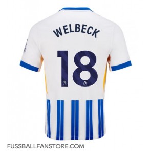 Brighton Danny Welbeck #18 Replik Heimtrikot 2024-25 Kurzarm